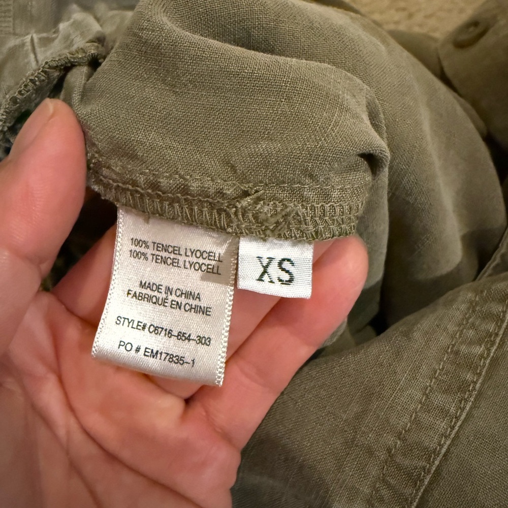 Cloth & Stone Olive Green Women's Jumpsuit - Picture 5 of 5